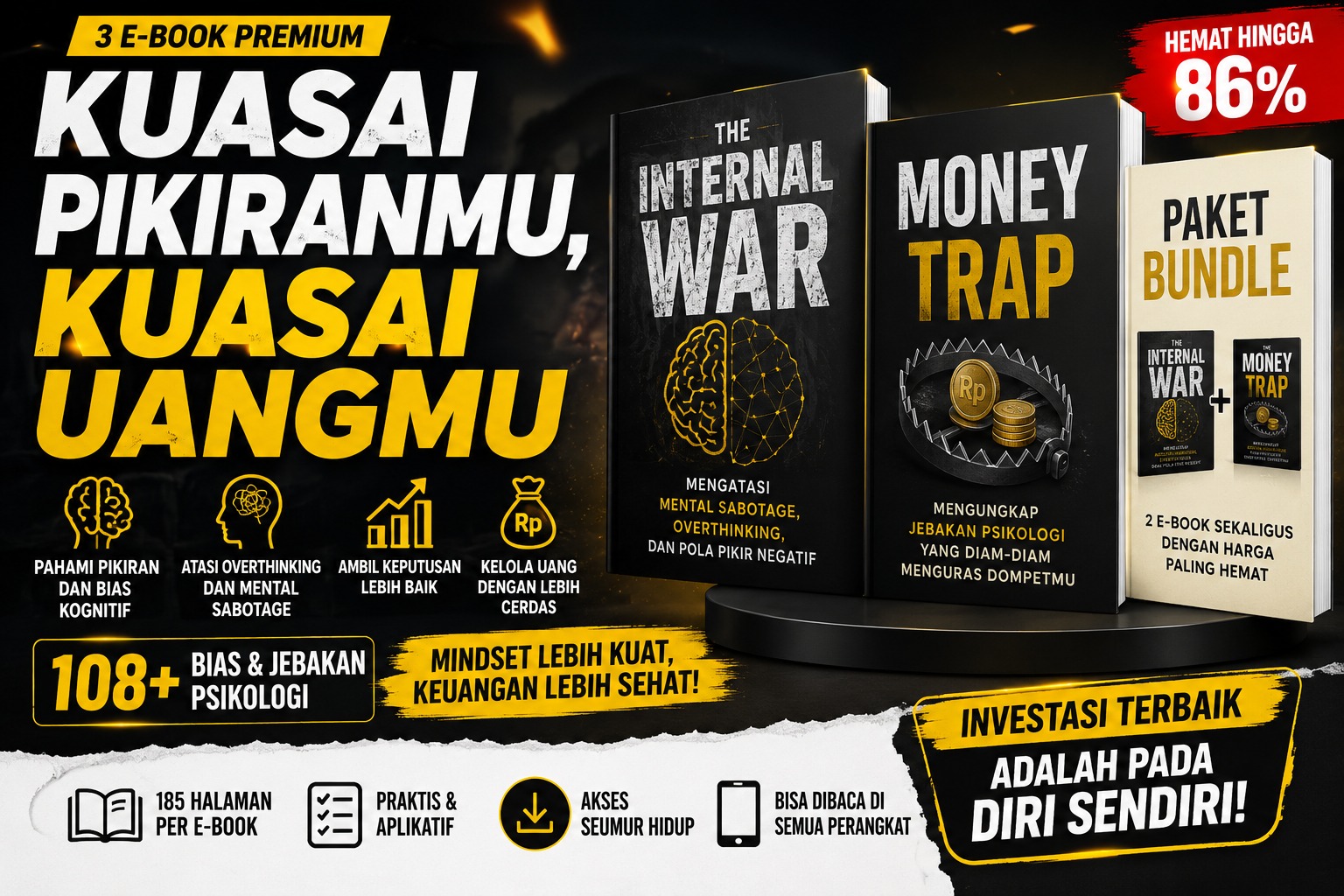 The Internal War & Money Trap | Kuasai Pikiran, Keputusan, dan Keuangan Anda